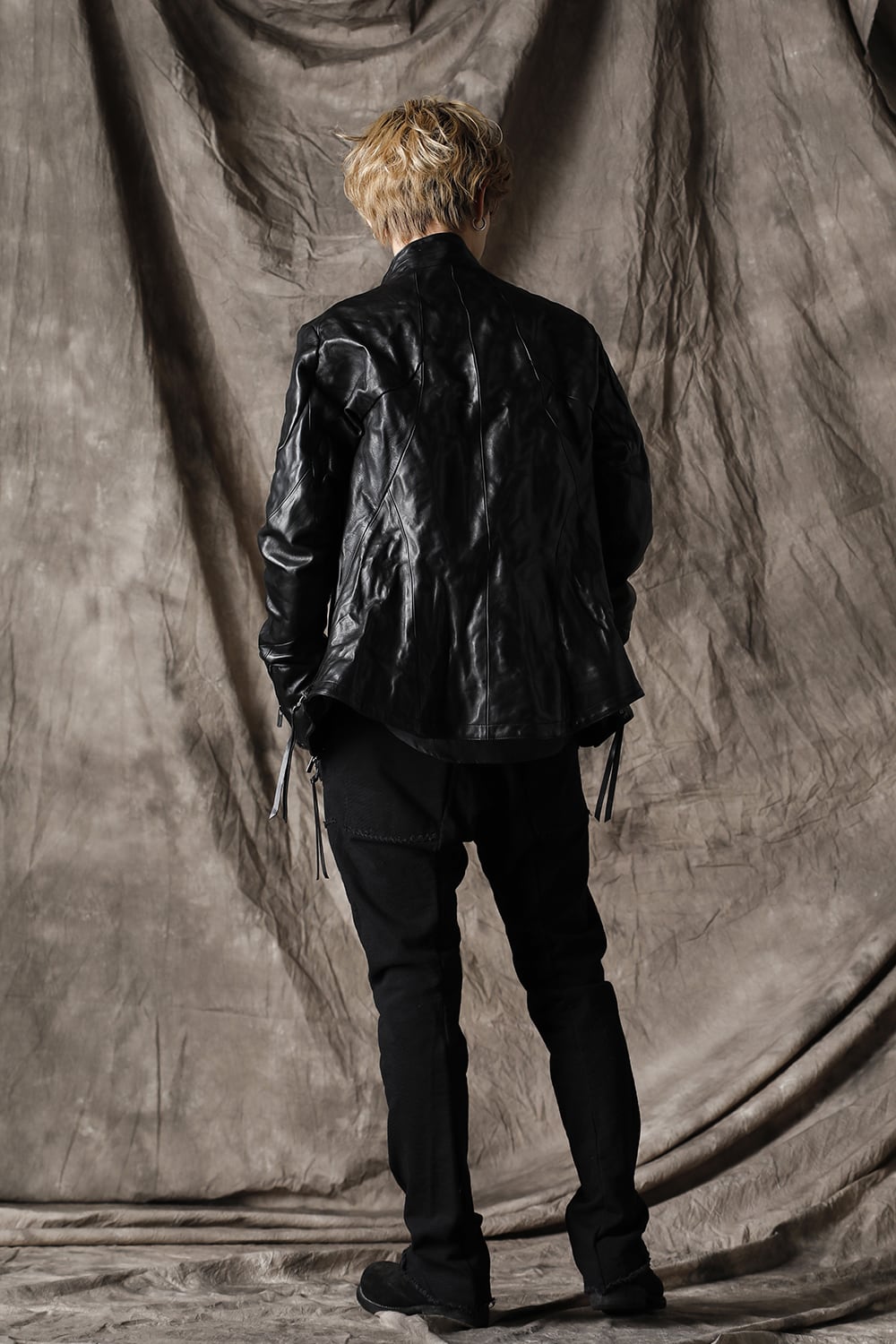 Heavy Cotton Jersey Drop Crotch Easy Pants