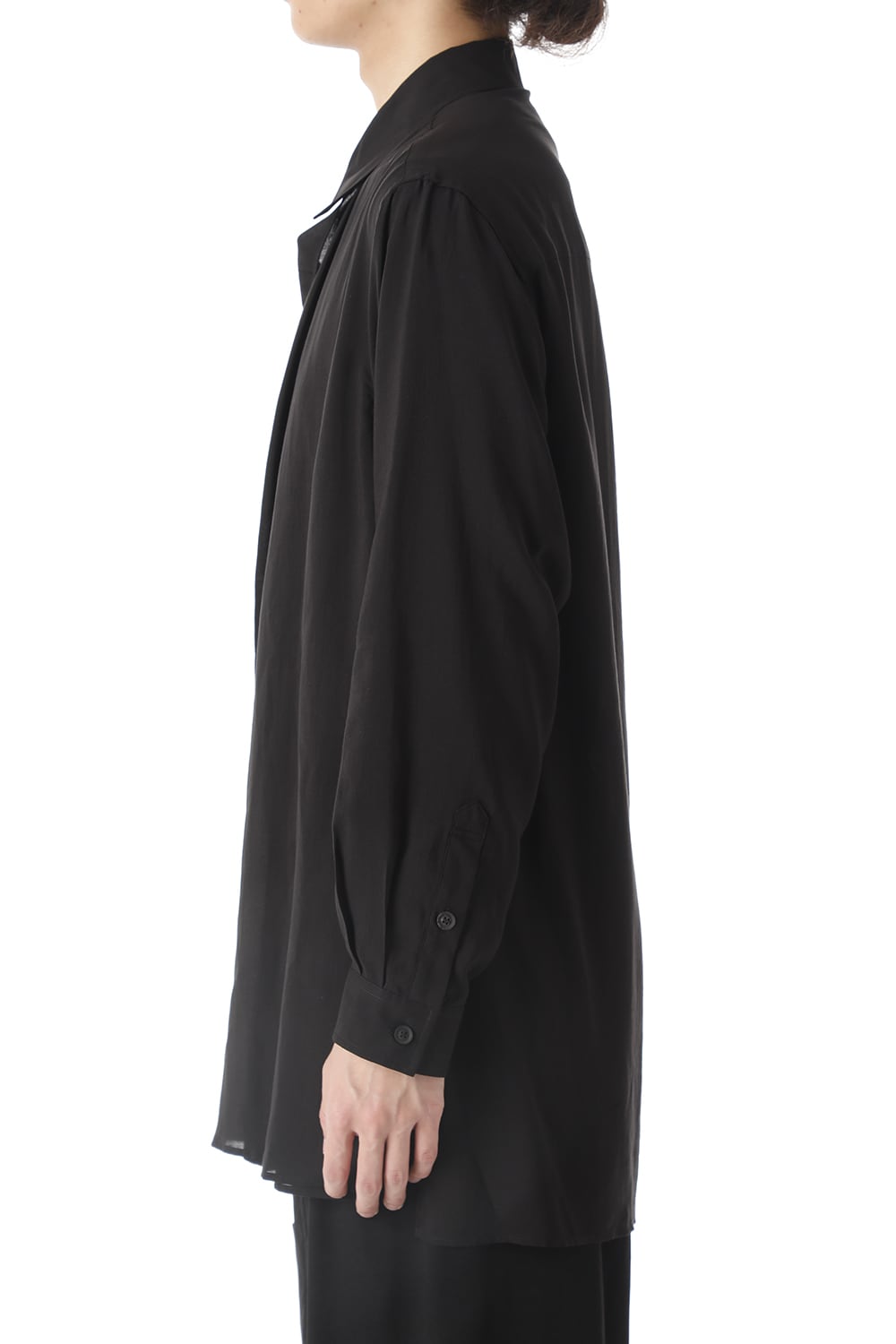 Left Double tencel Blouse