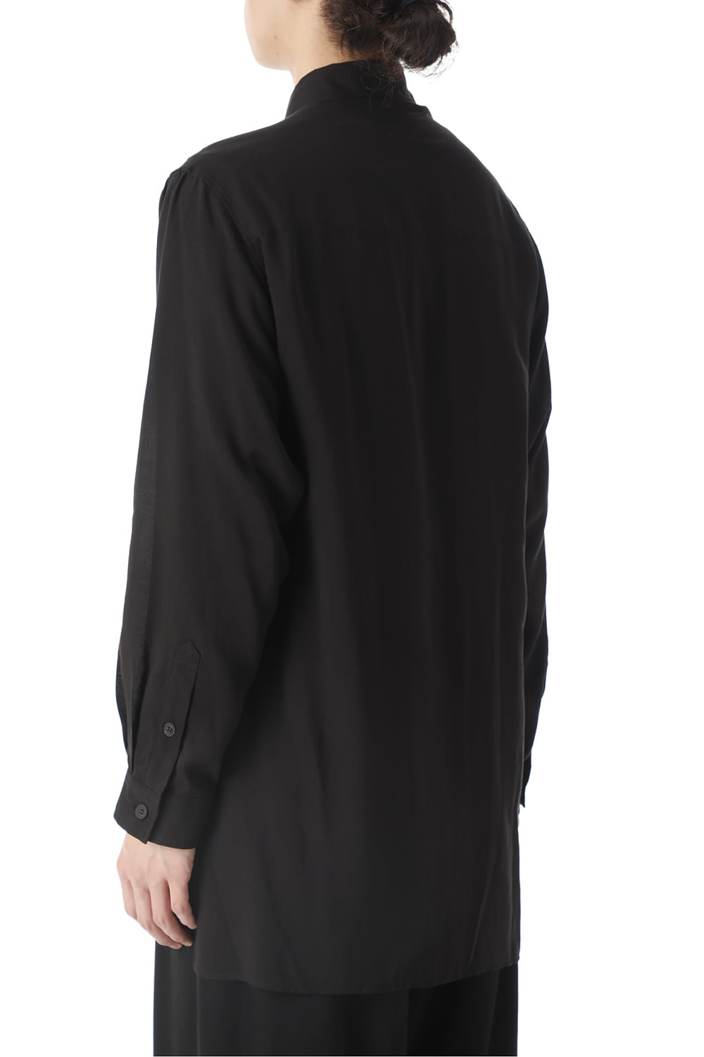 Left Double tencel Blouse