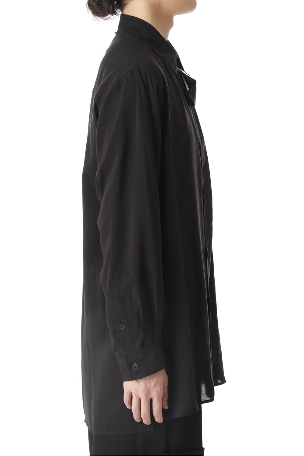 Left Double tencel Blouse