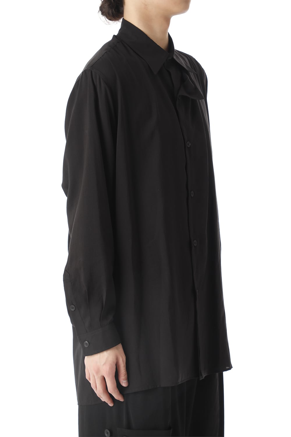 Left Double tencel Blouse