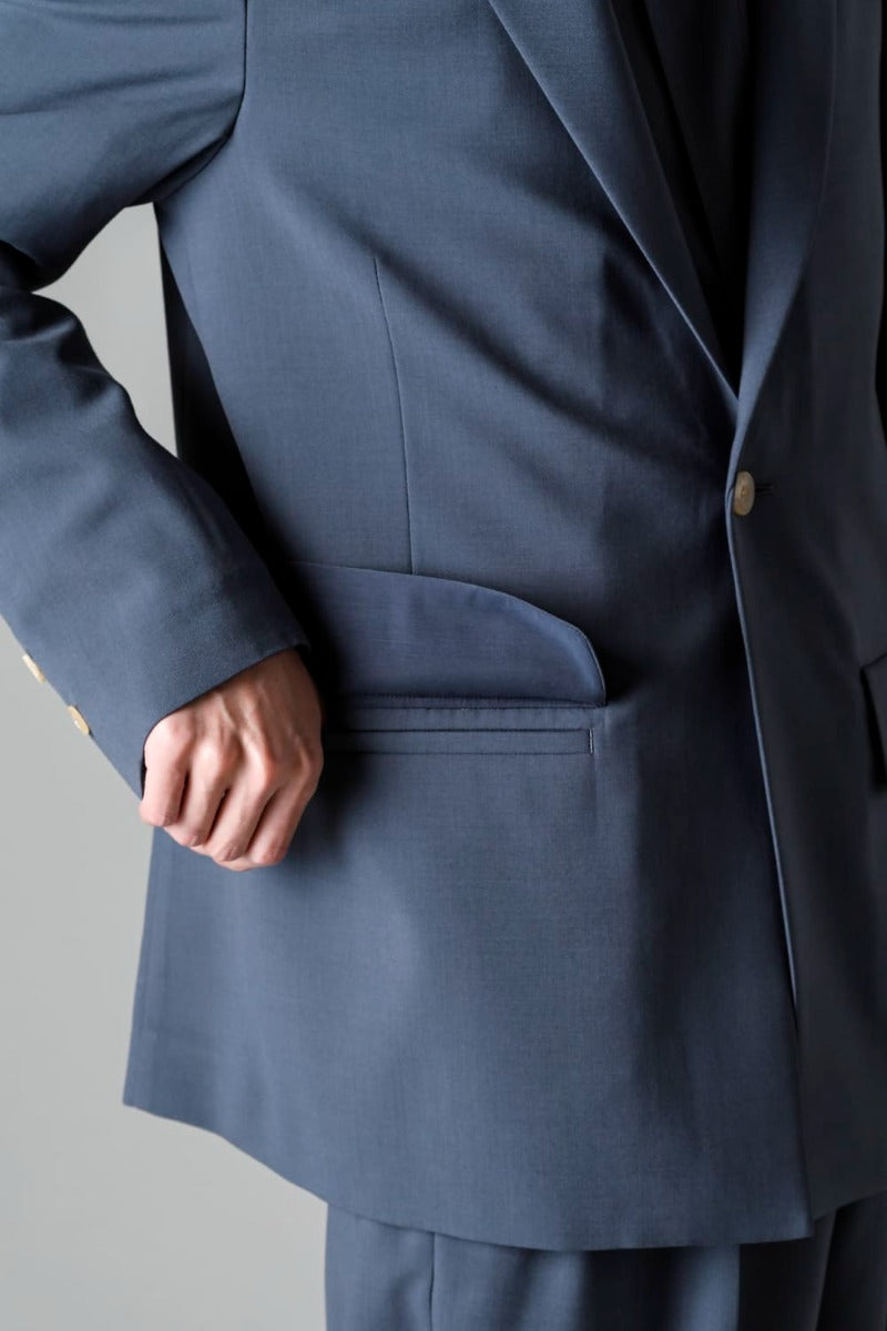 Modified Shawl Collar Jacket (polyester wool)