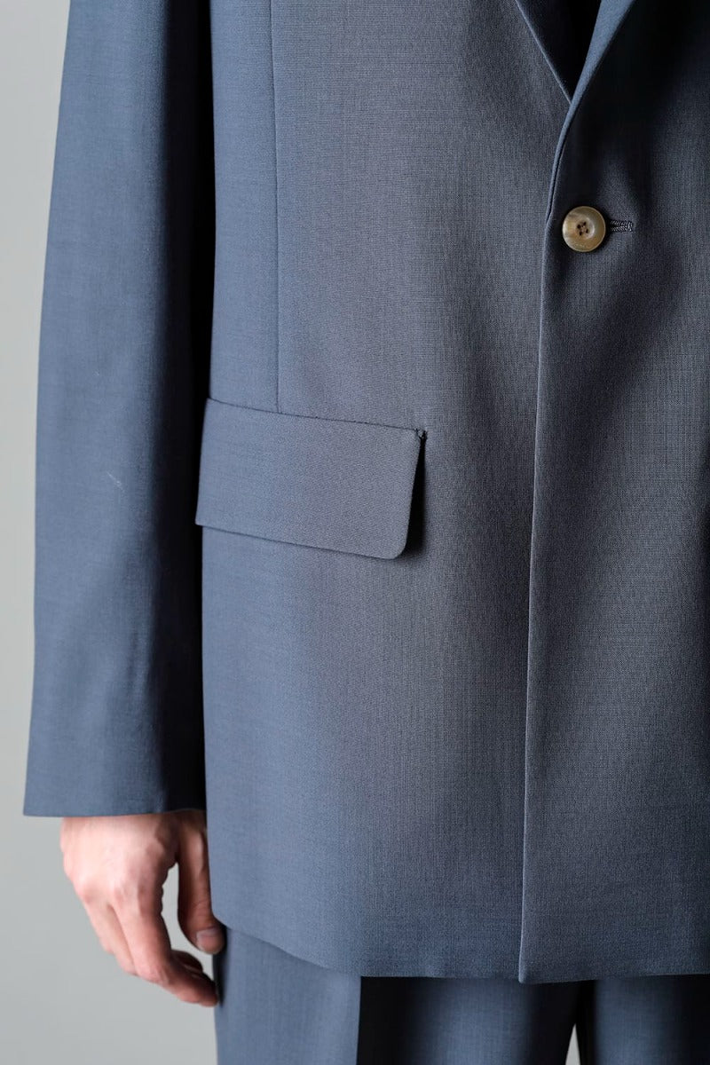 Modified Shawl Collar Jacket (polyester wool)