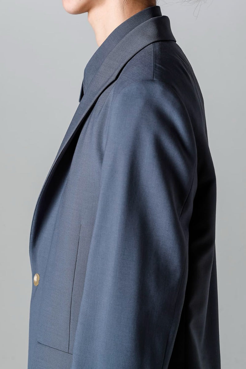 Modified Shawl Collar Jacket (polyester wool)