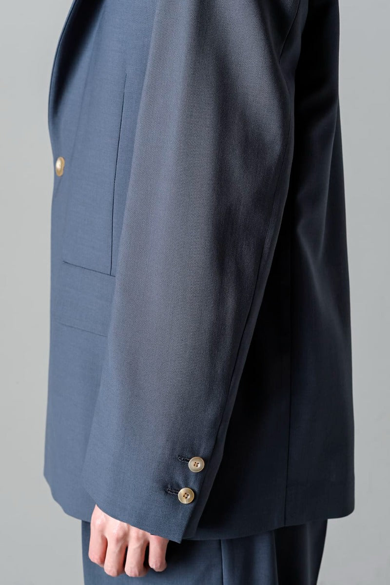 Modified Shawl Collar Jacket (polyester wool)