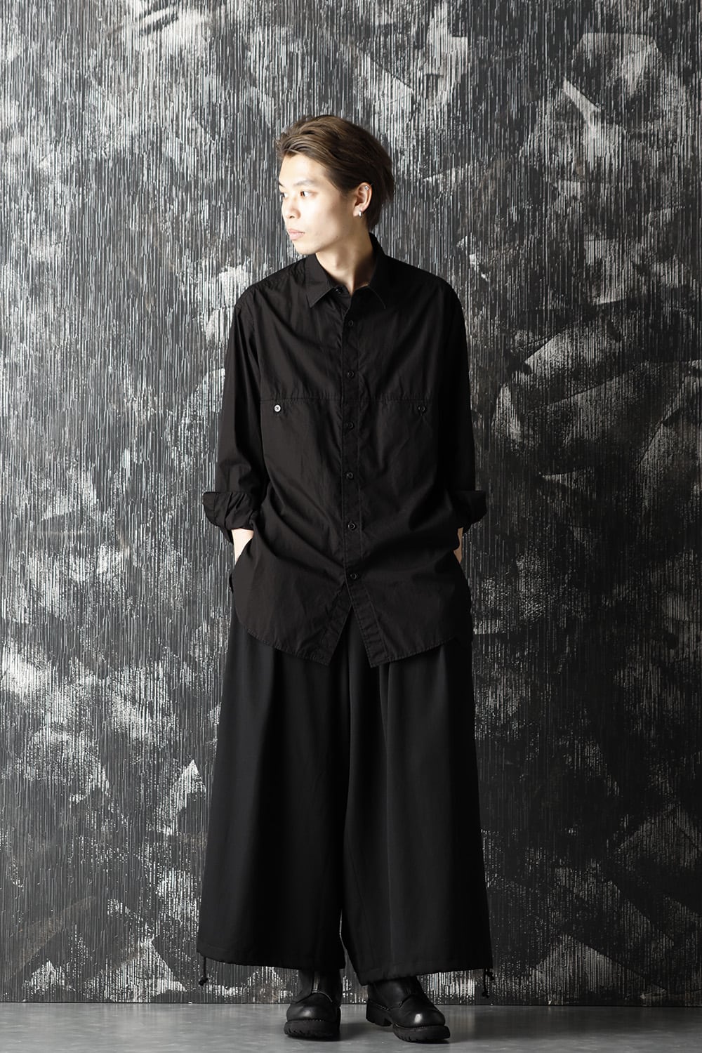 Pannel Chest PKT Chain Stitch Shirt