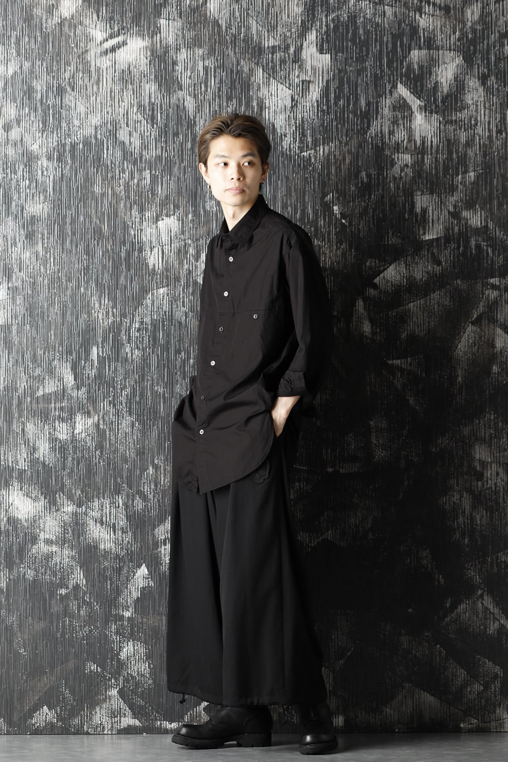 Pannel Chest PKT Chain Stitch Shirt