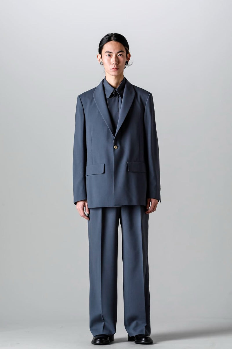 Modified Shawl Collar Jacket (polyester wool)