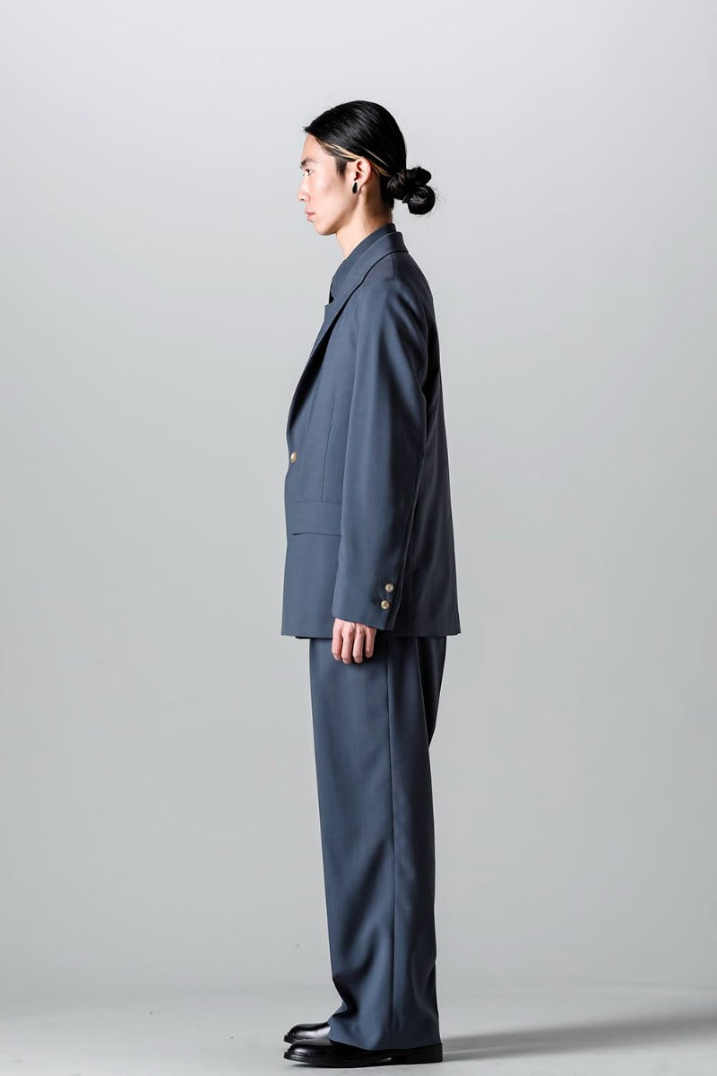 Modified Shawl Collar Jacket (polyester wool)