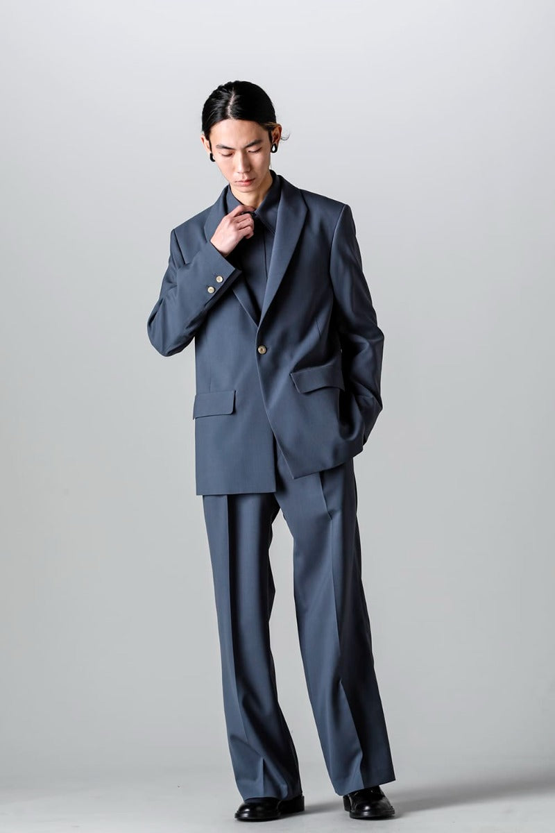 Modified Shawl Collar Jacket (polyester wool)