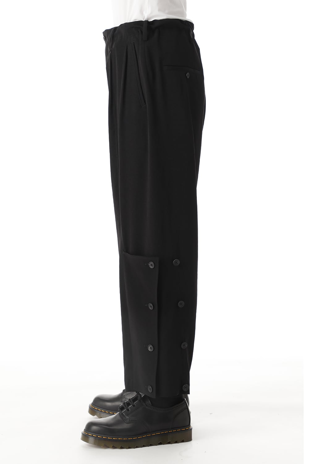 Side button Tuxedo cloth Pants