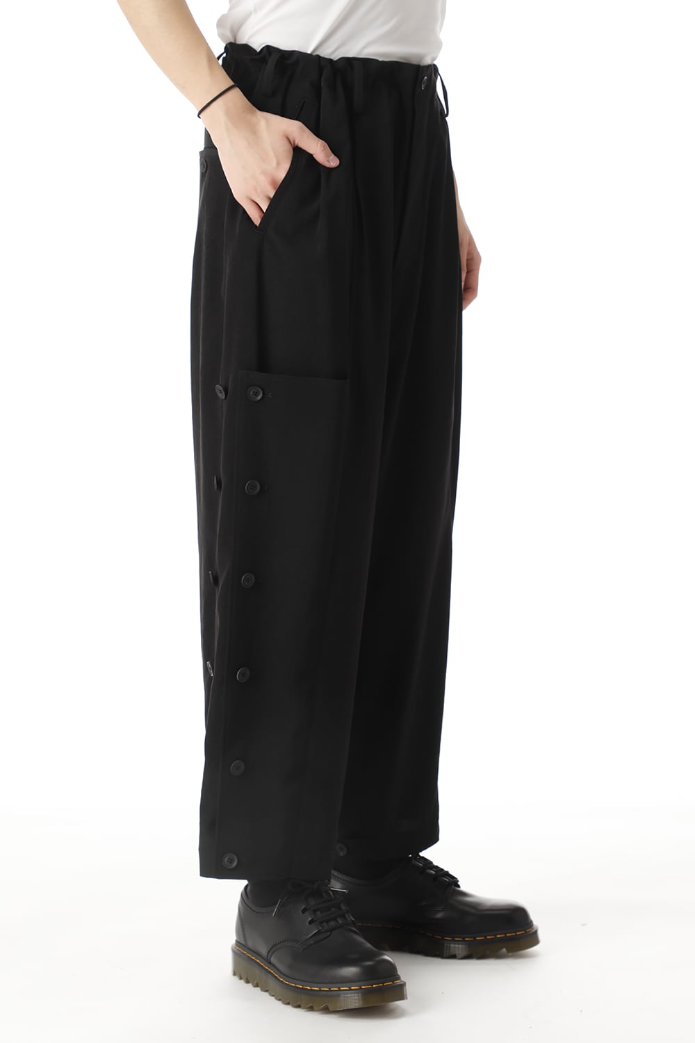 Side button Tuxedo cloth Pants