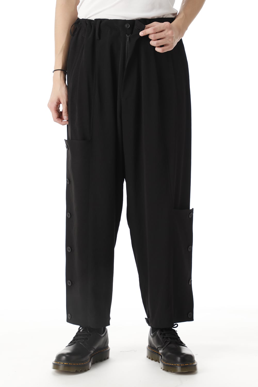 Side button Tuxedo cloth Pants