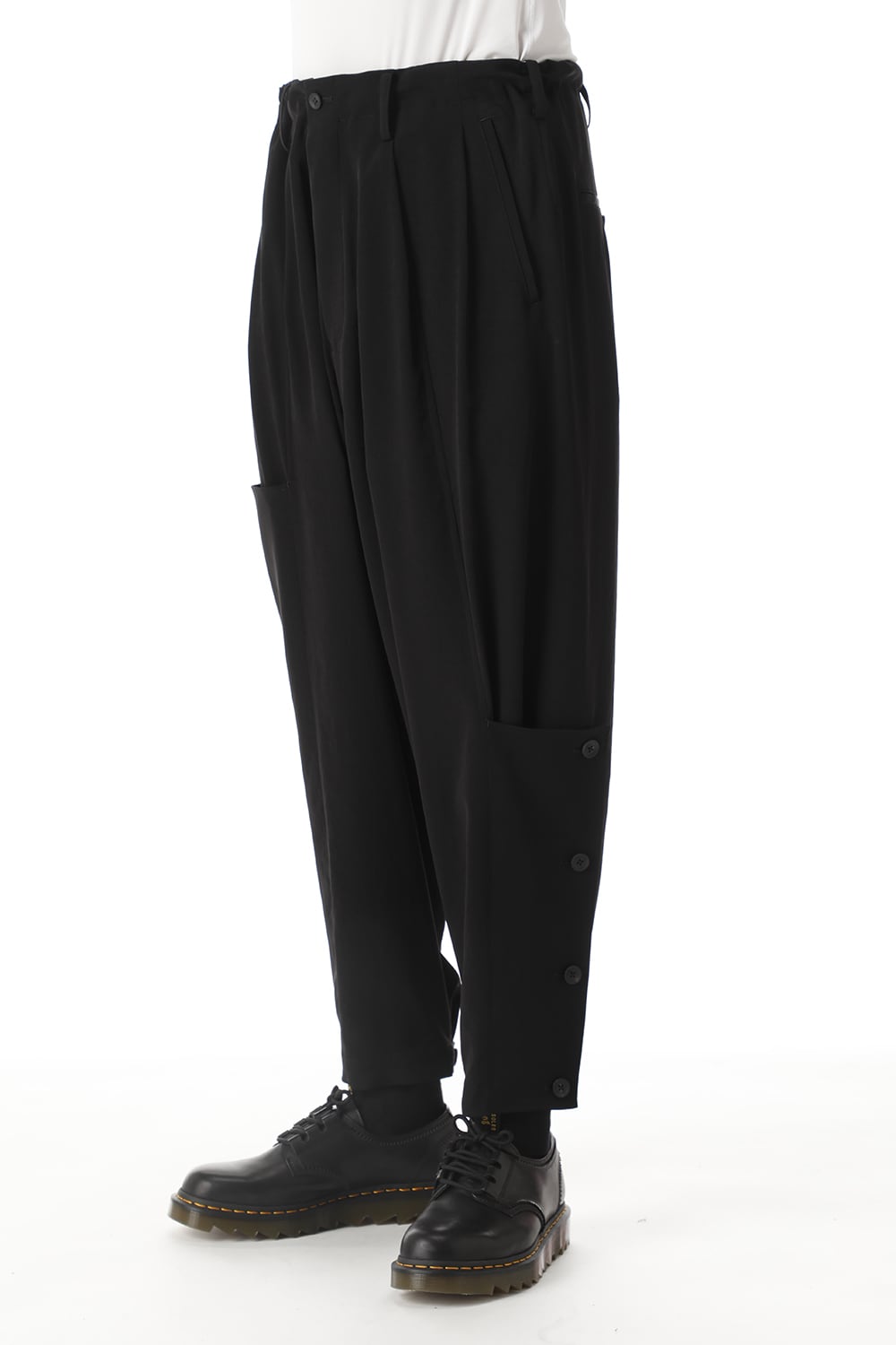 Side button Tuxedo cloth Pants