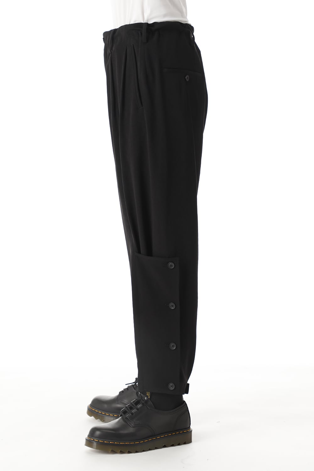 Side button Tuxedo cloth Pants