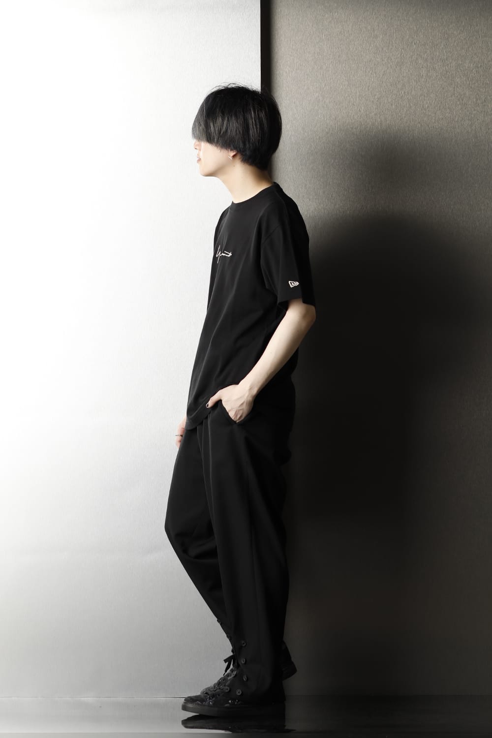 New Era × Yohji Yamamoto Short sleeve T-shirt