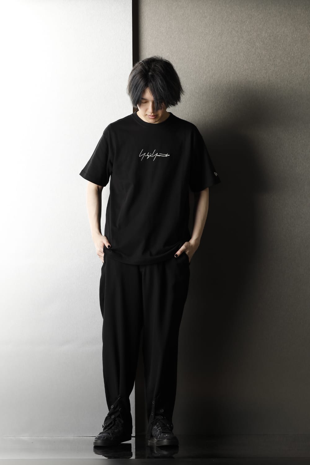 New Era × Yohji Yamamoto Short sleeve T-shirt