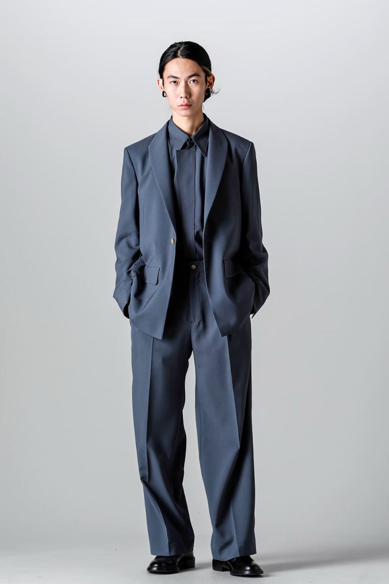 Modified Shawl Collar Jacket (polyester wool)