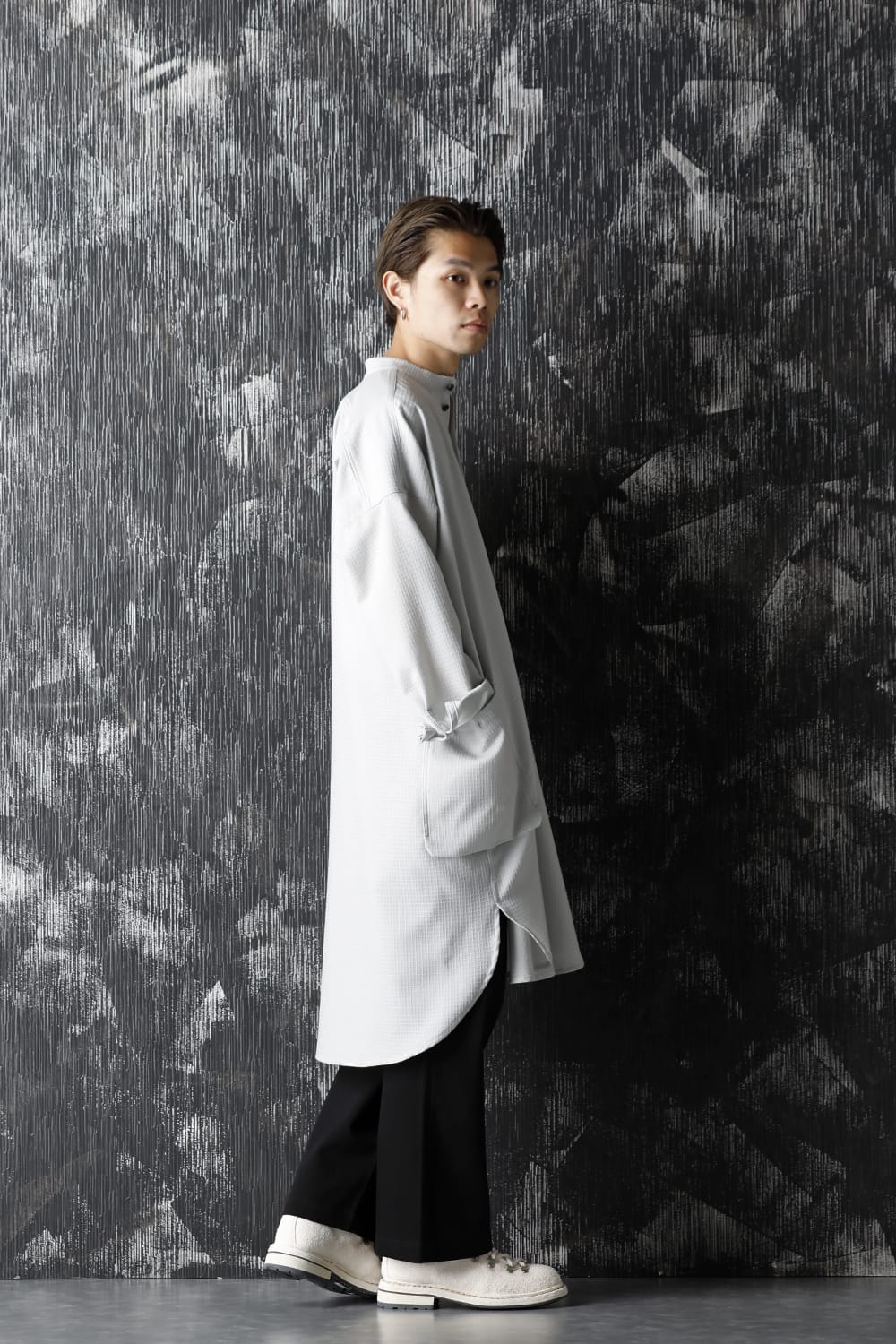 レギュラー フィット トラウザーズ ウール