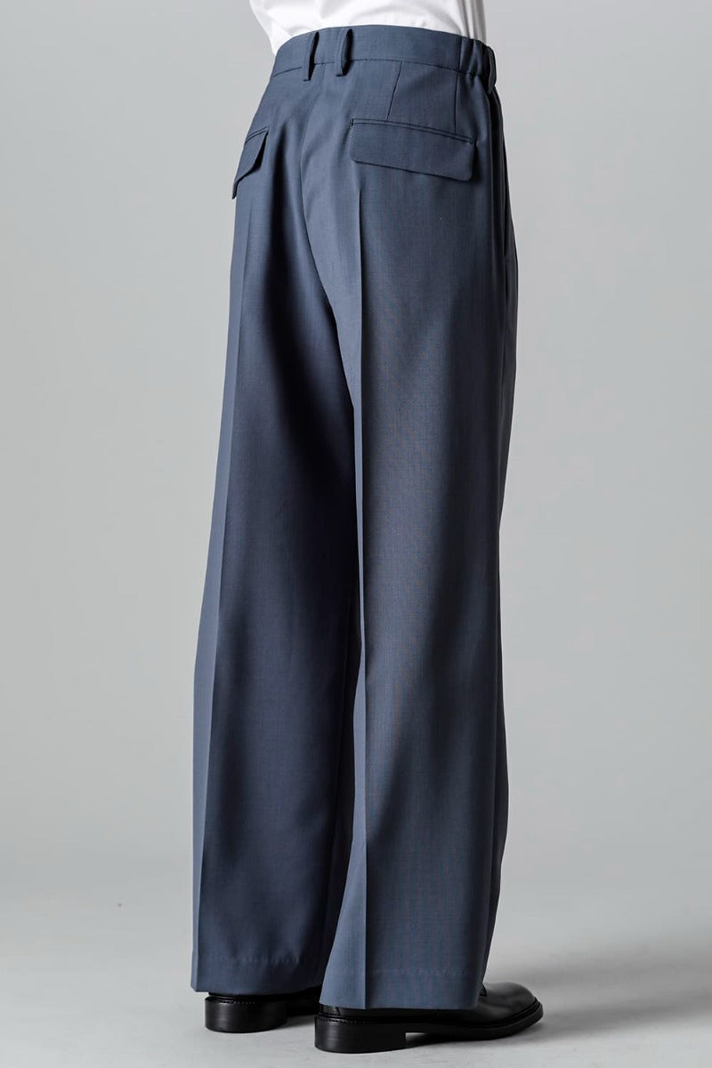 Two Tucks Wide Pants