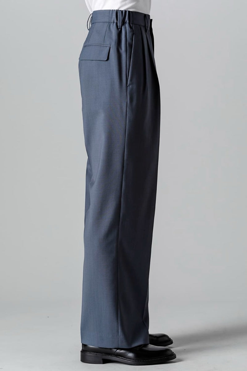 Two Tucks Wide Pants