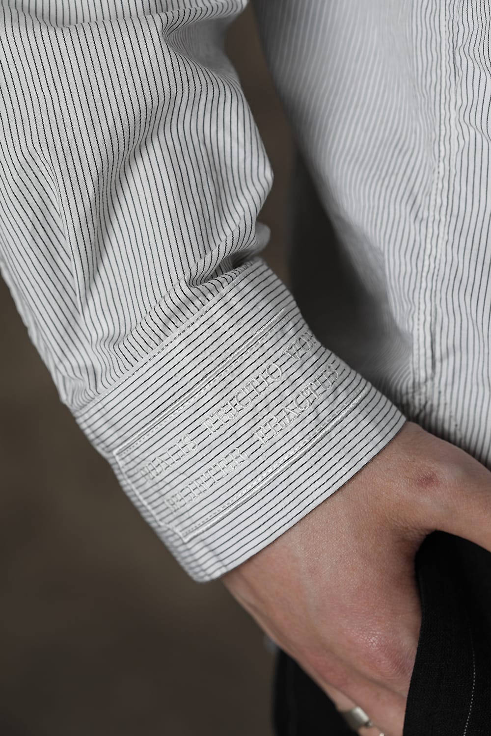 Stripe Paneled Shirts