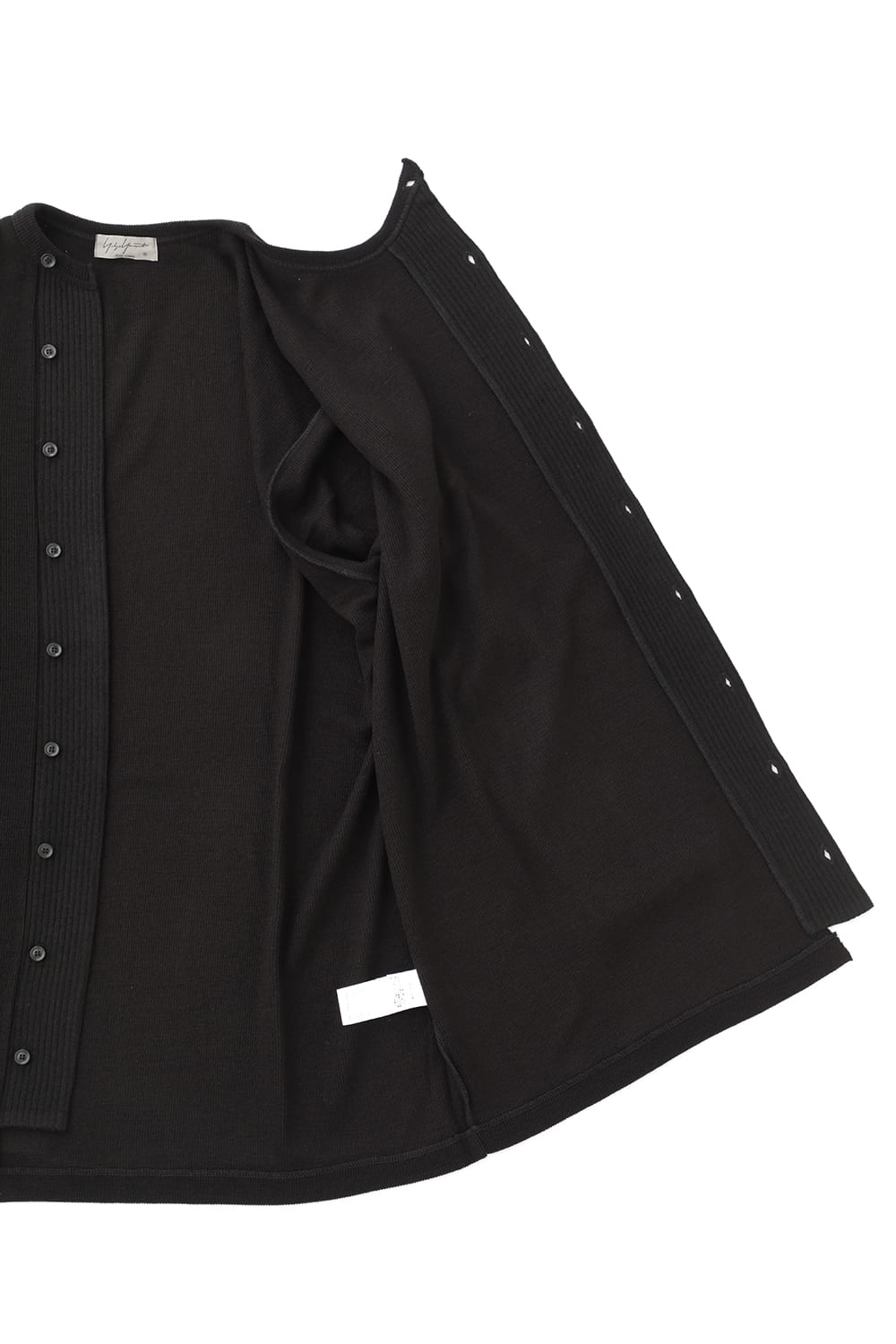 Rib Switching Cardigan