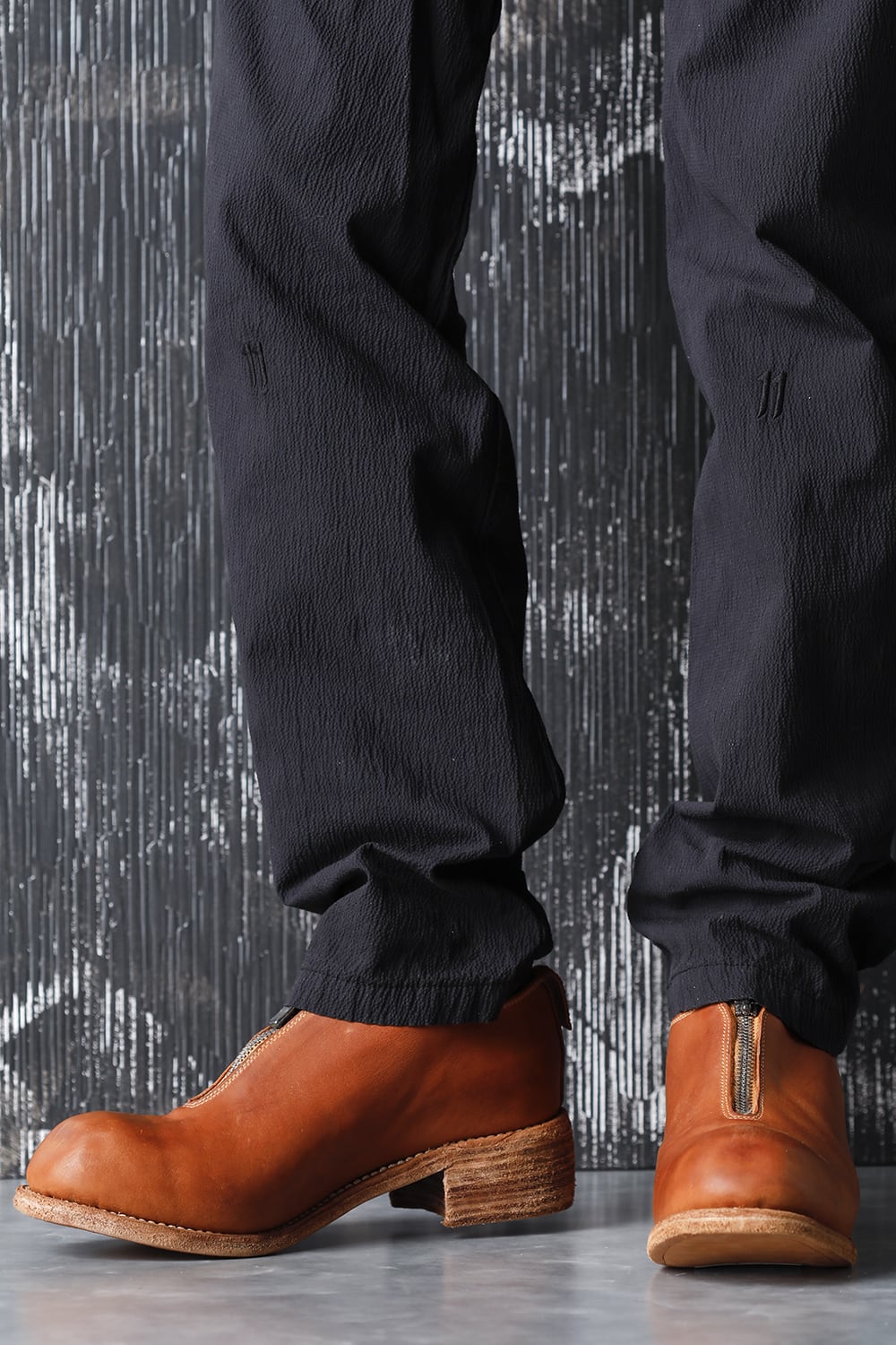 Orthopaedic Decollete Shoes Double Sole Horse Full Grain - PL0FZ - CV58T