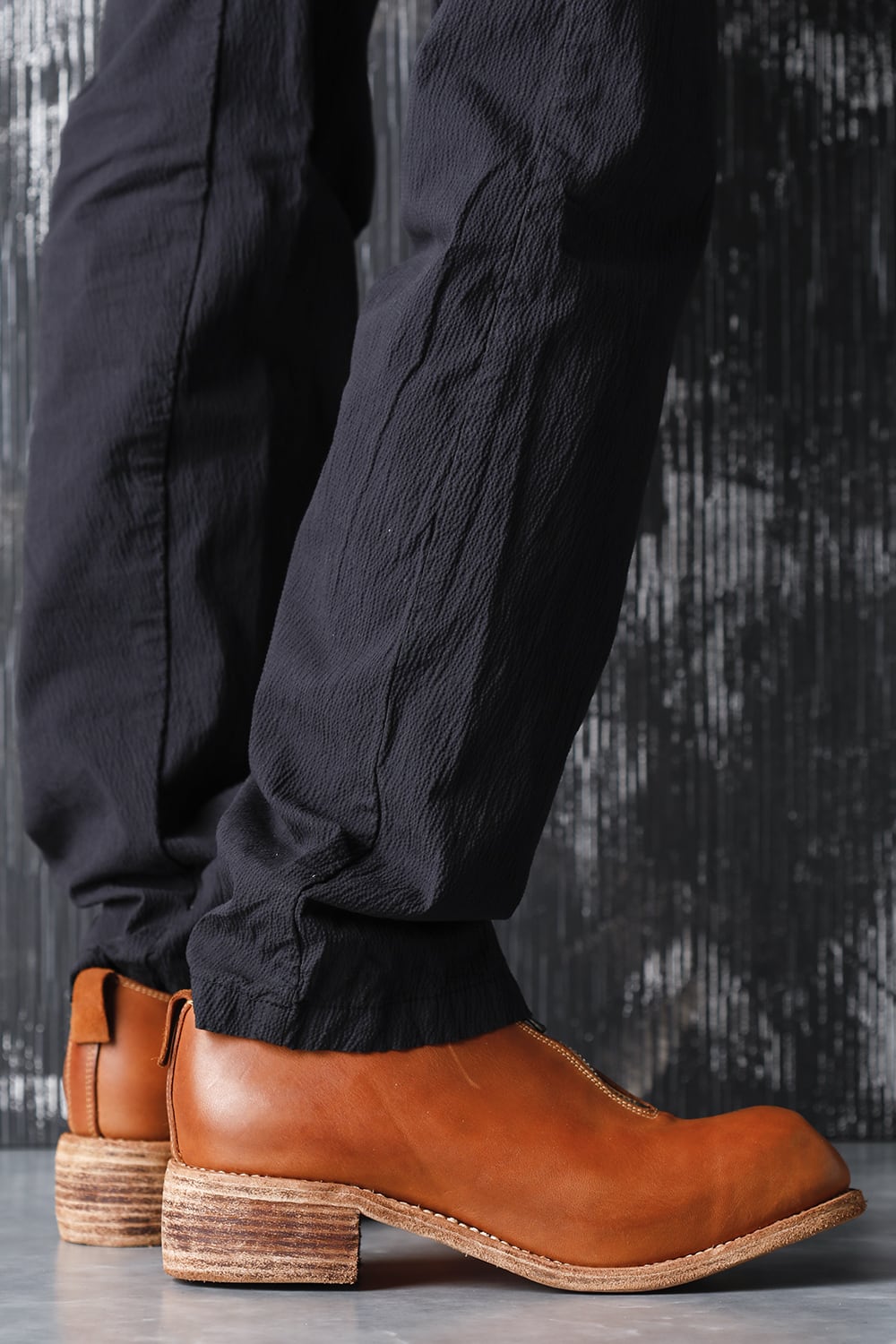 Orthopaedic Decollete Shoes Double Sole Horse Full Grain - PL0FZ - CV58T