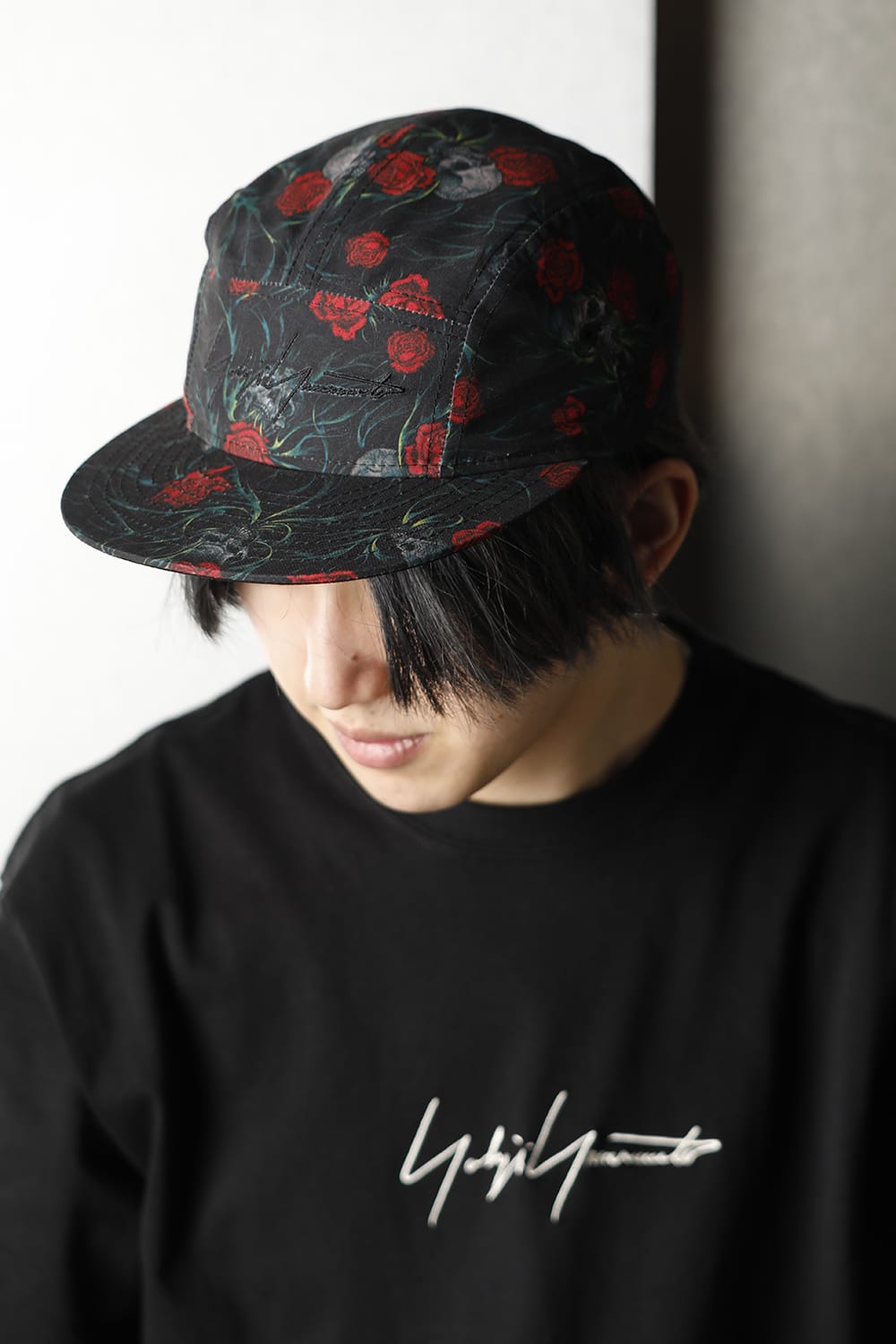 New Era × Yohji Yamamoto Transcription print Jet cap