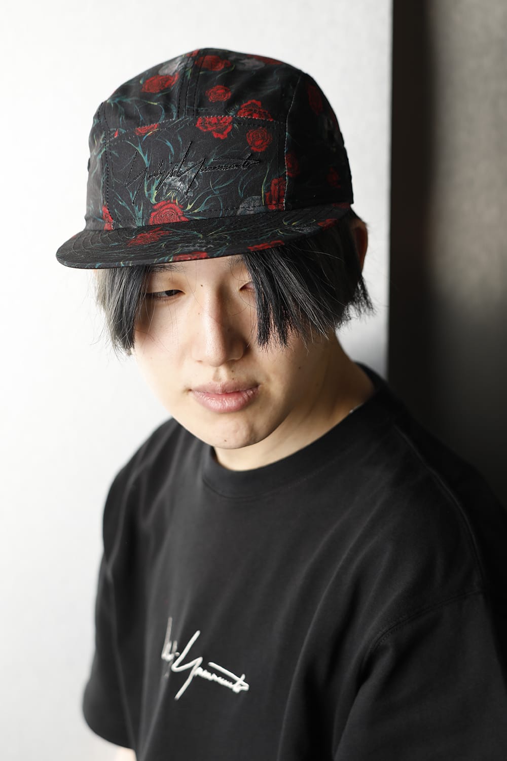 New Era × Yohji Yamamoto Transcription print Jet cap