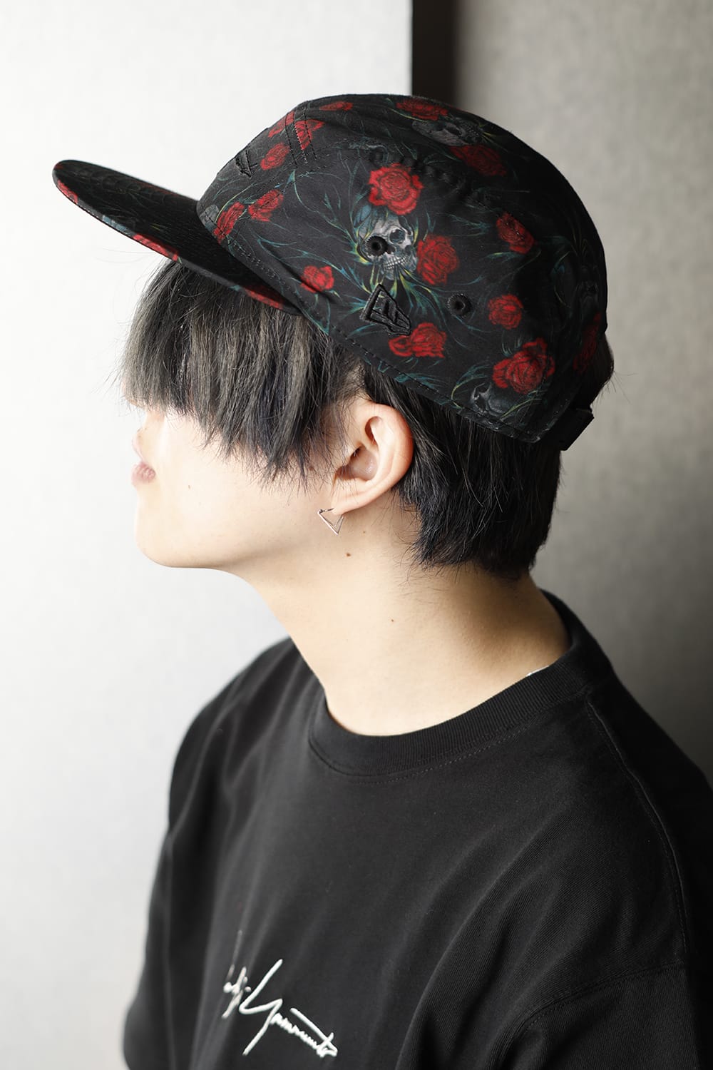 New Era × Yohji Yamamoto Transcription print Jet cap