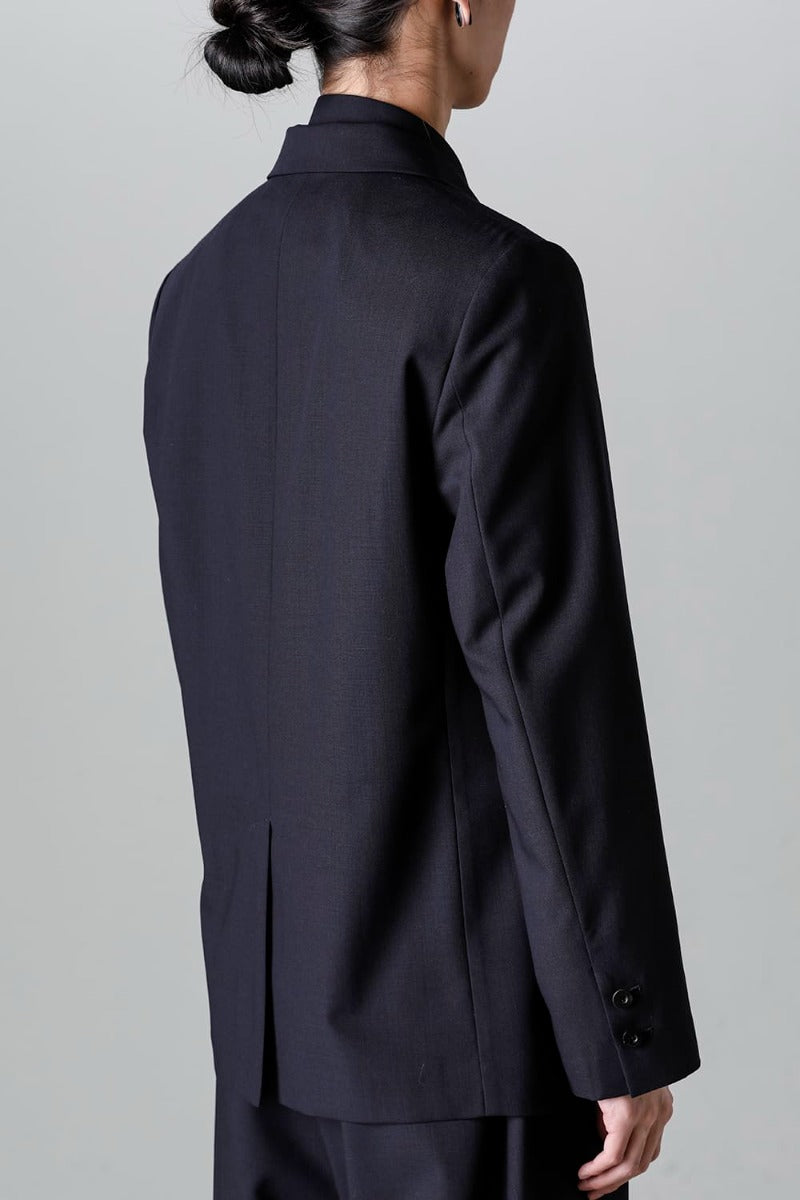 Modified Shawl Collar Jacket (cool wool)