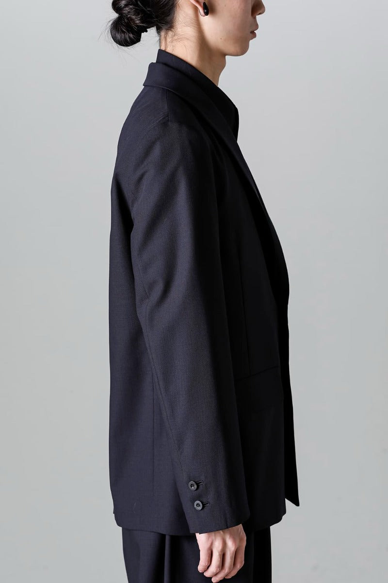 Modified Shawl Collar Jacket (cool wool)