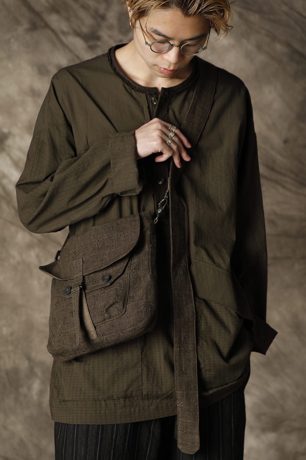 メディックバッグ リネンコットンノマドチェック