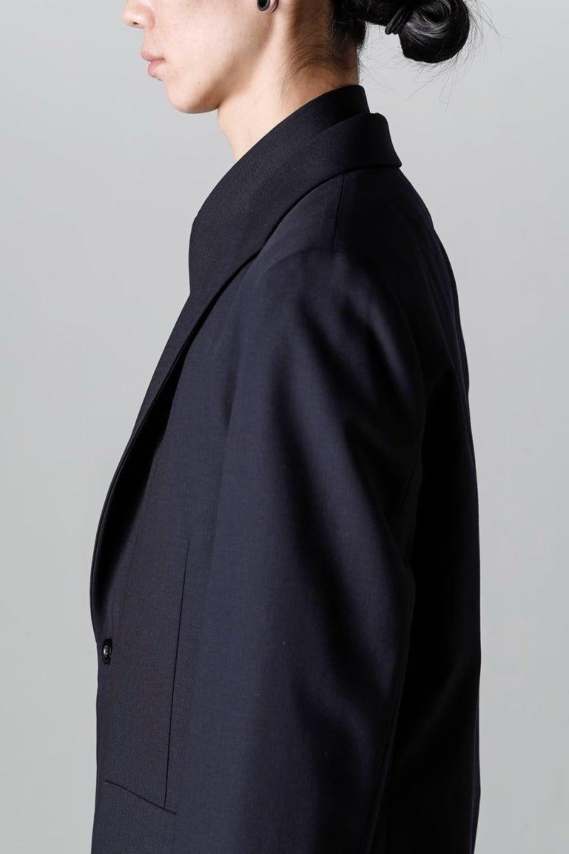 Modified Shawl Collar Jacket (cool wool)