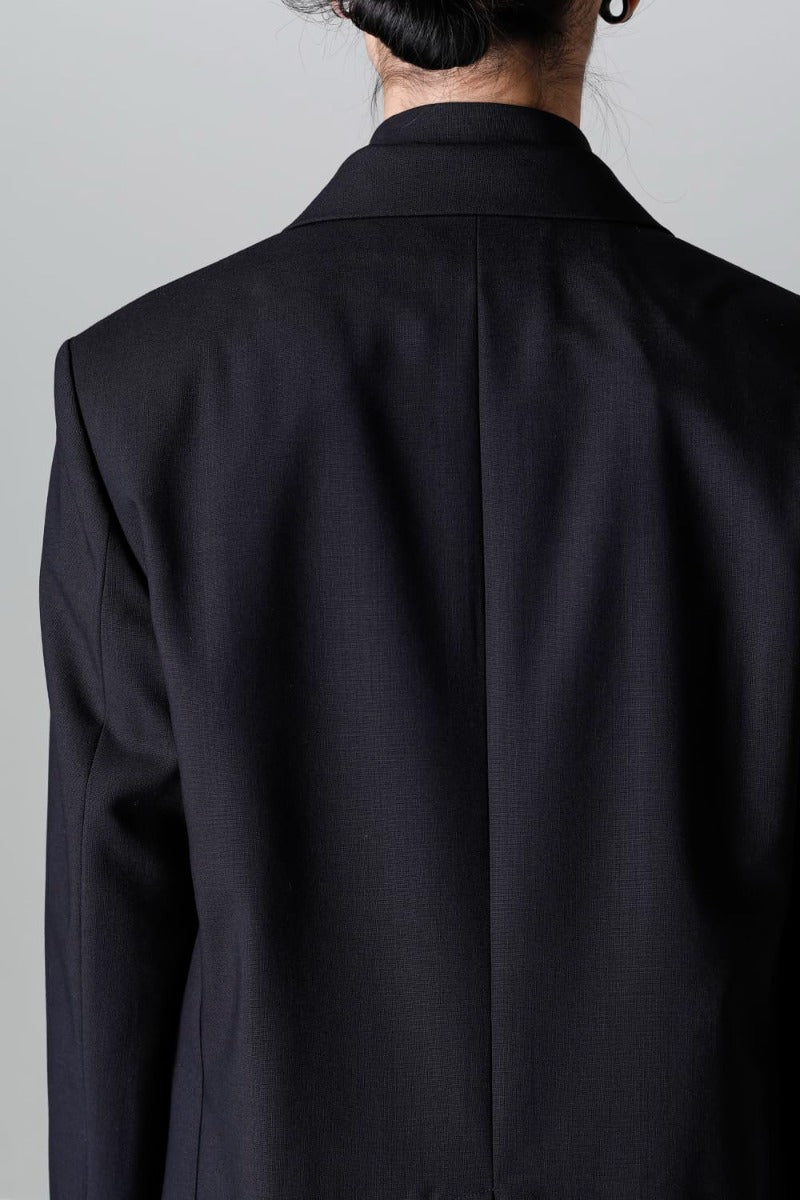 Modified Shawl Collar Jacket (cool wool)