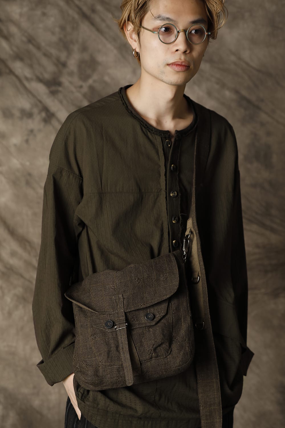 メディックバッグ リネンコットンノマドチェック