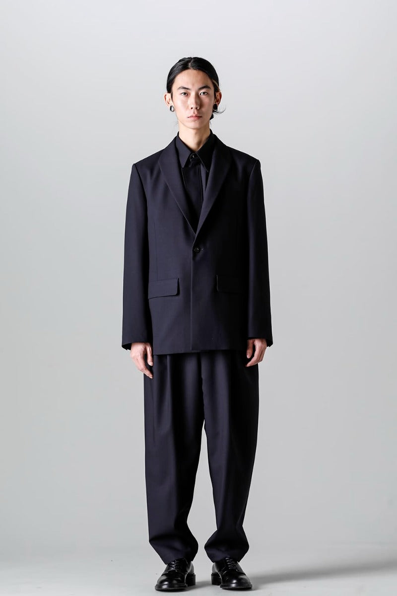 Modified Shawl Collar Jacket (cool wool)