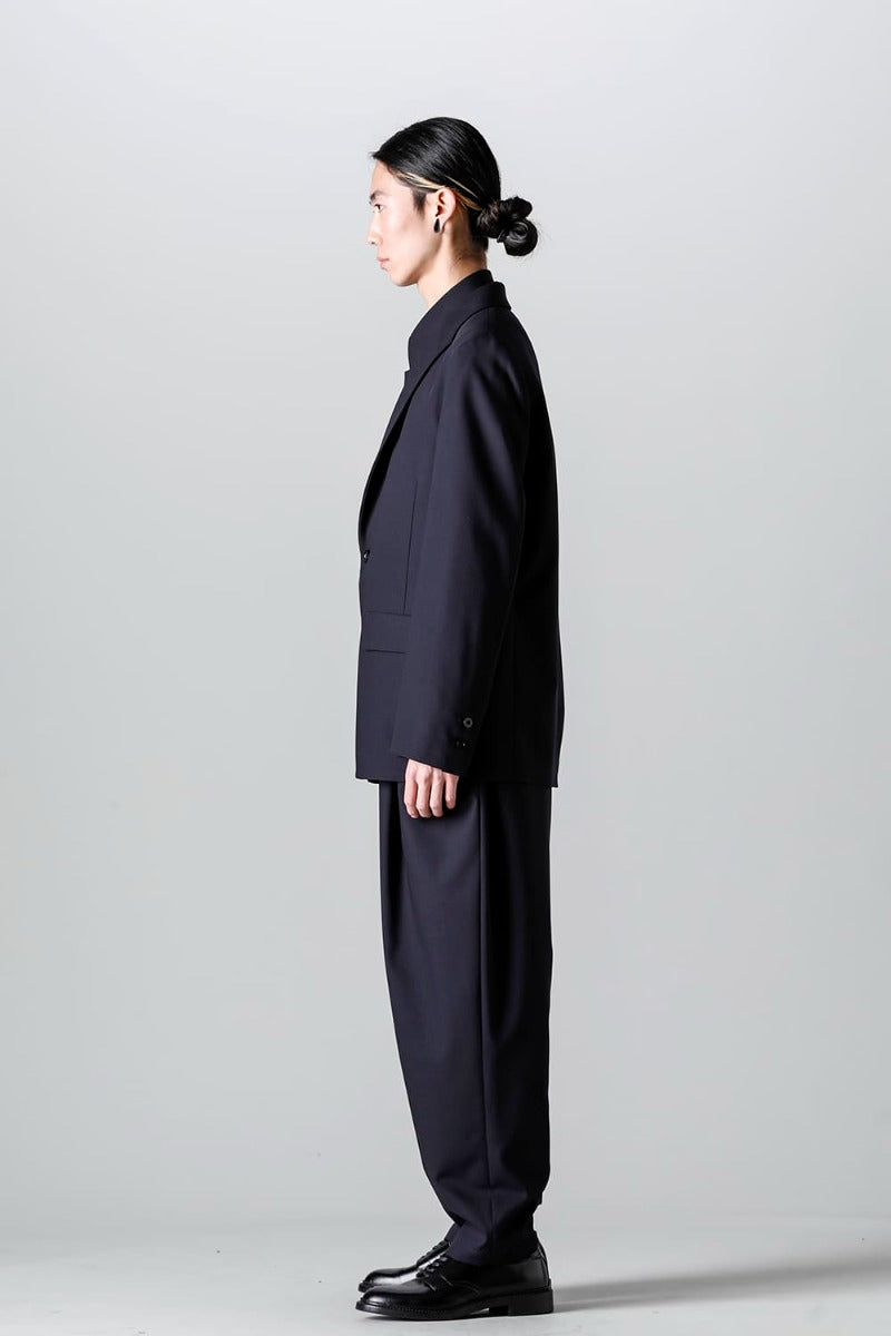 Modified Shawl Collar Jacket (cool wool)