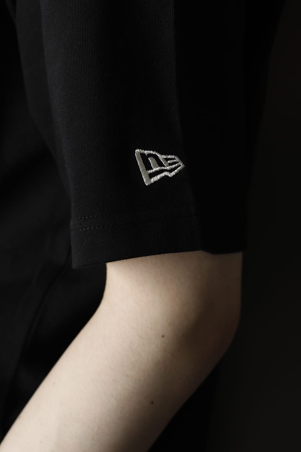 New Era × Yohji Yamamoto Front print Short sleeve T-shirt