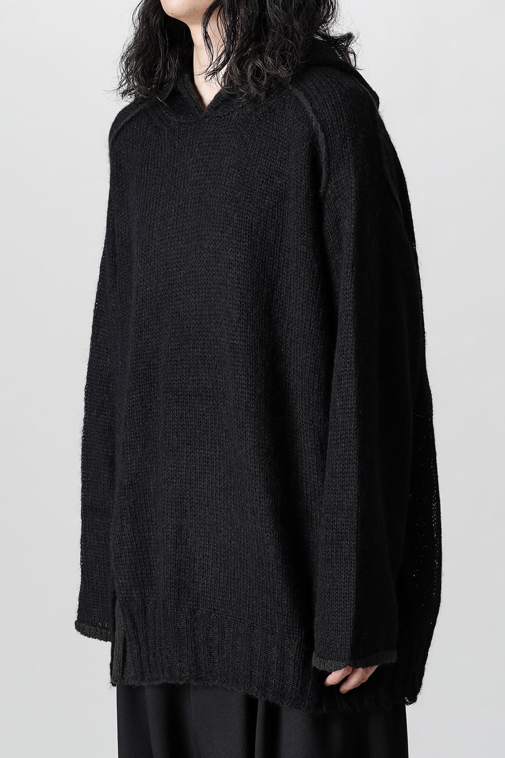 リバーシブル ラグランフーディ