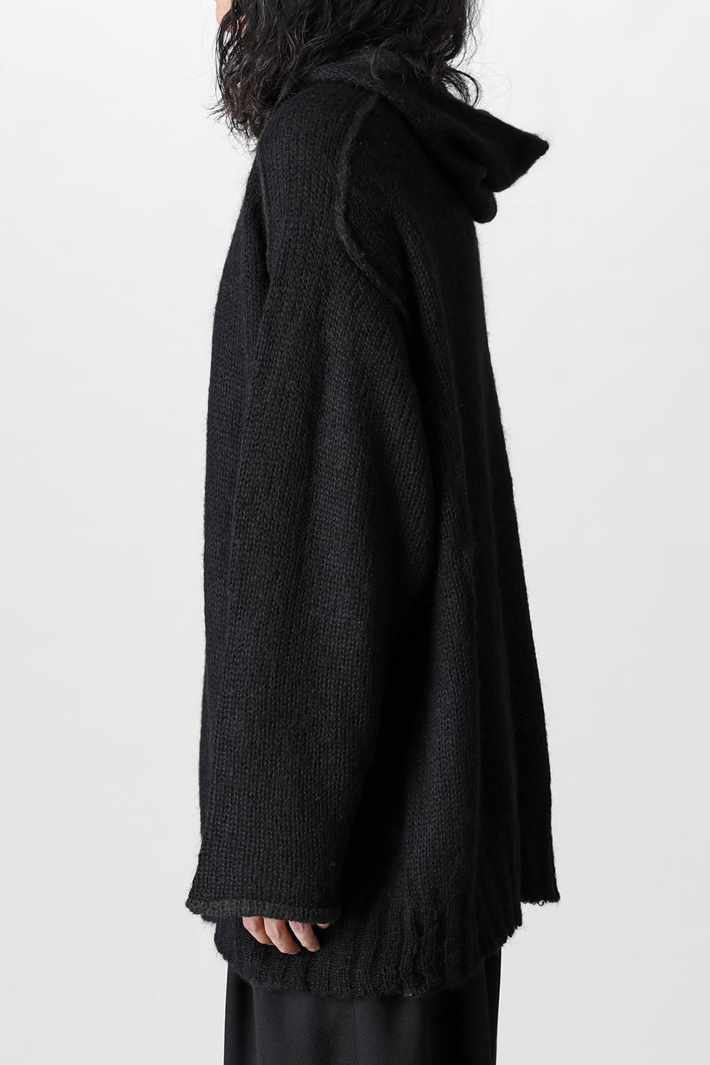 リバーシブル ラグランフーディ