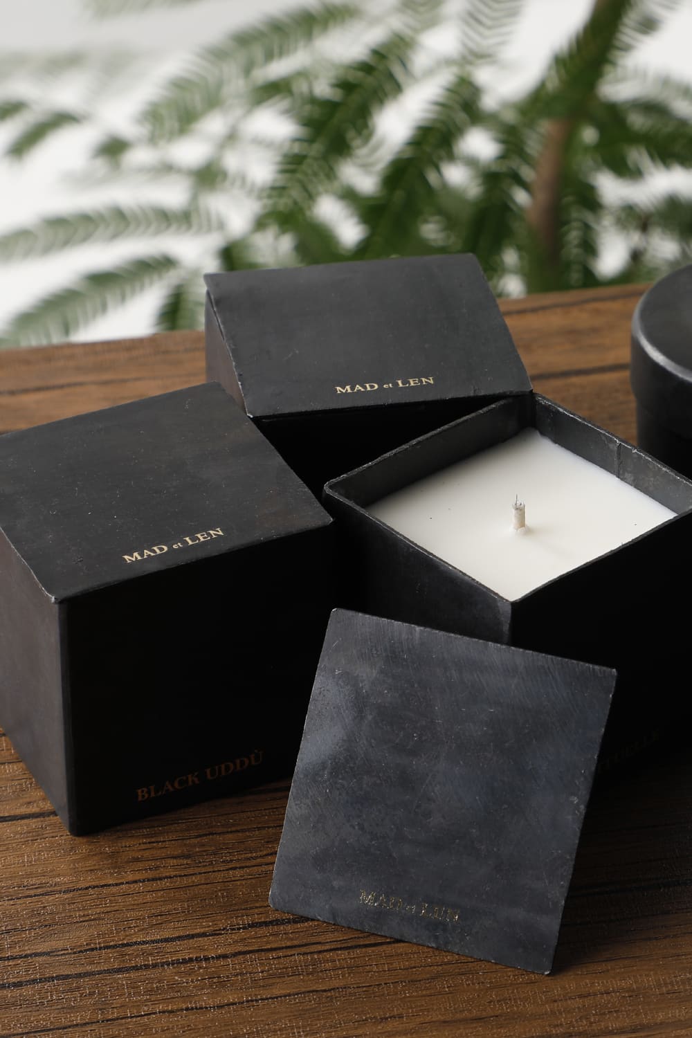 Terre Noire - Block Candle Square