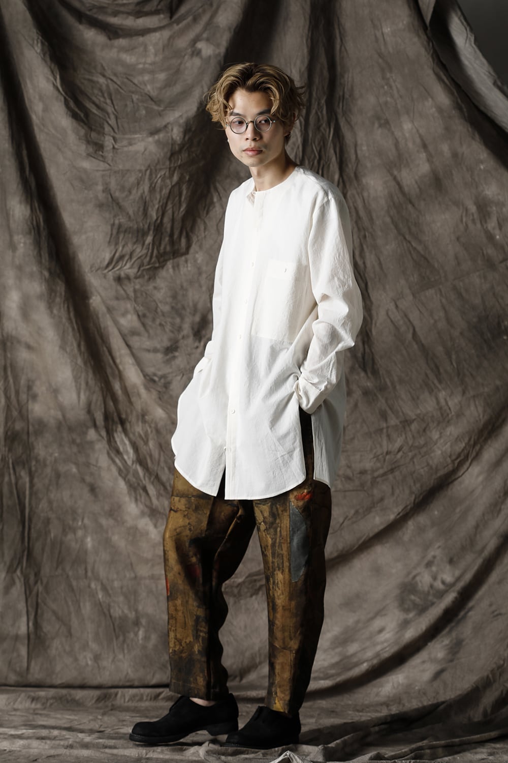 NO COLLAR TRIXIE TOP EMPATA