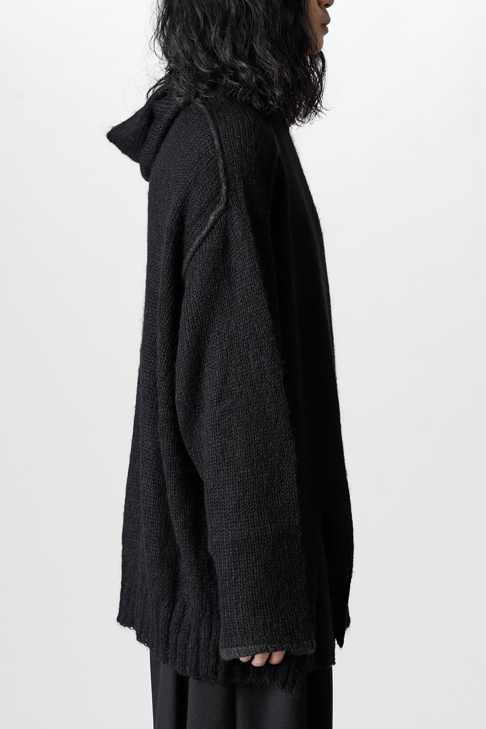 リバーシブル ラグランフーディ