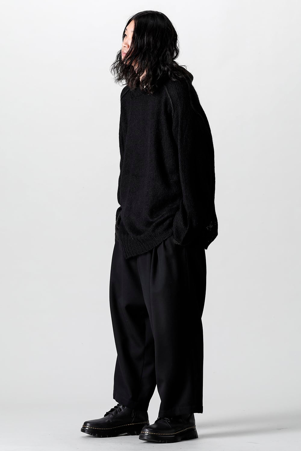 リバーシブル ラグランフーディ