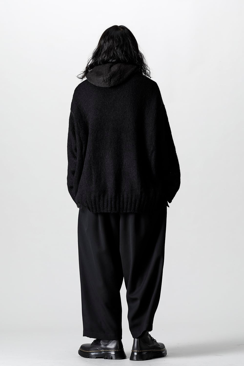 リバーシブル ラグランフーディ