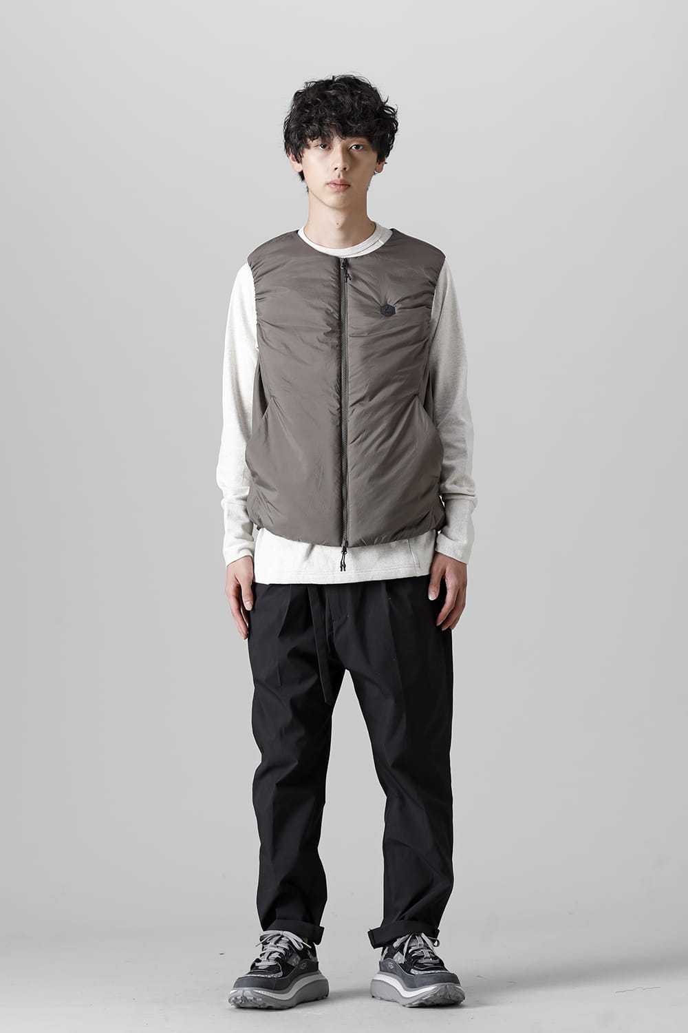 Heating Inner Vest Brown