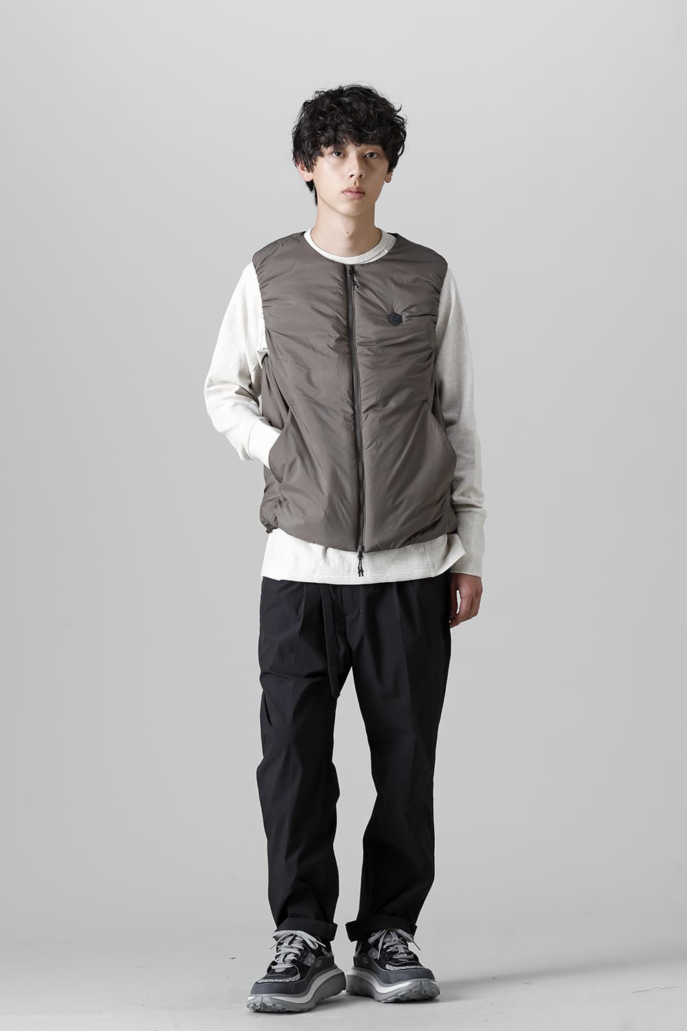 Heating Inner Vest Brown